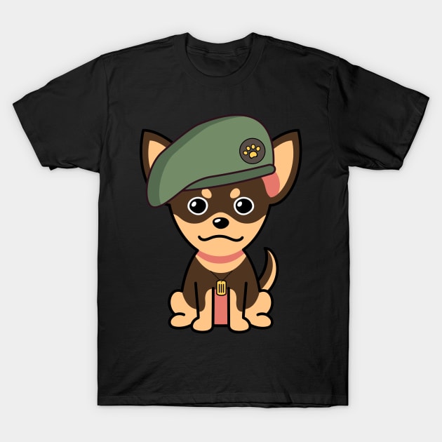 Green Beret small dog T-Shirt by Pet Station